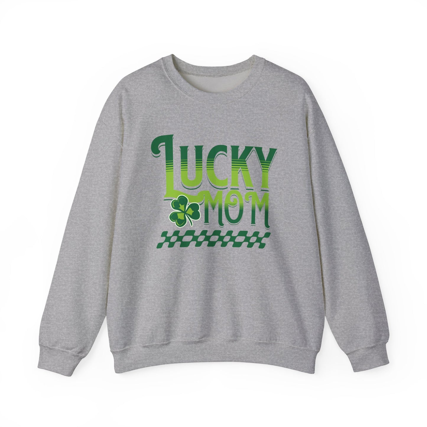 Lucky Mom St. Patrick's Day Crewneck Sweatshirt