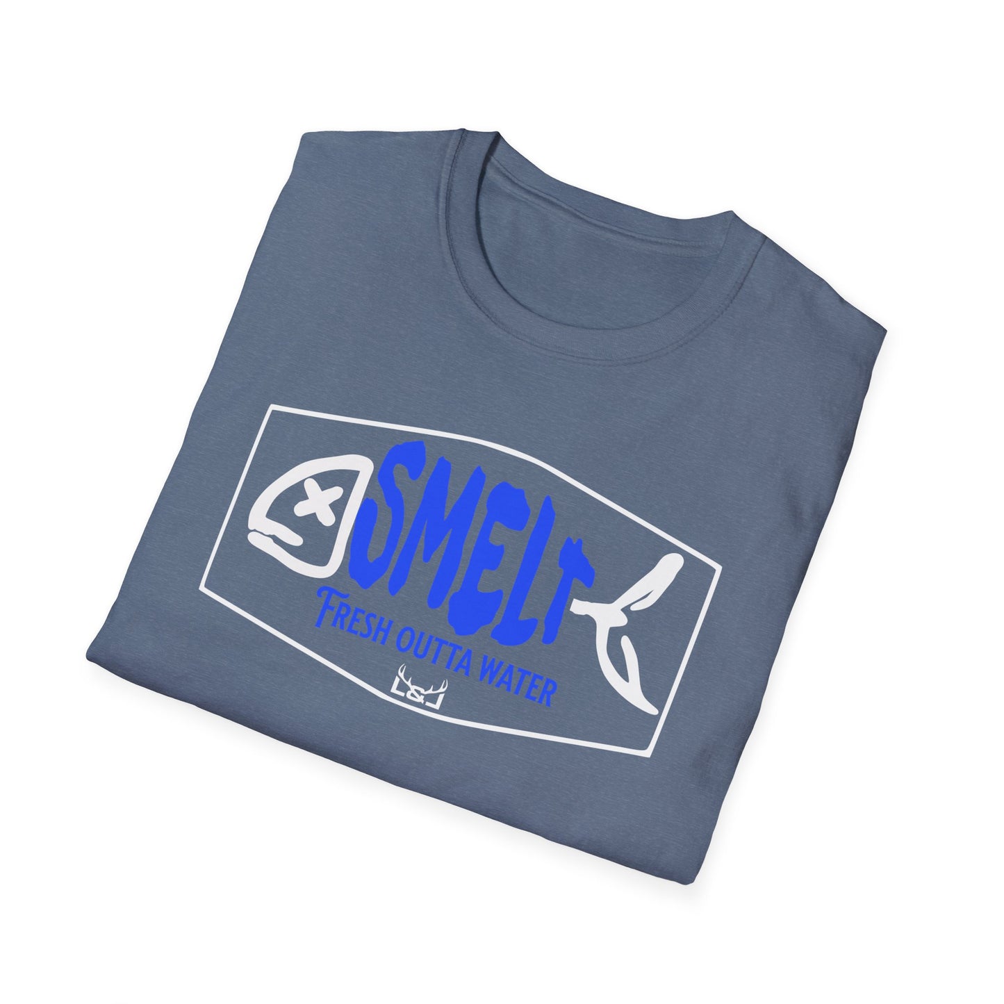 Smelt - "framed blue & white"