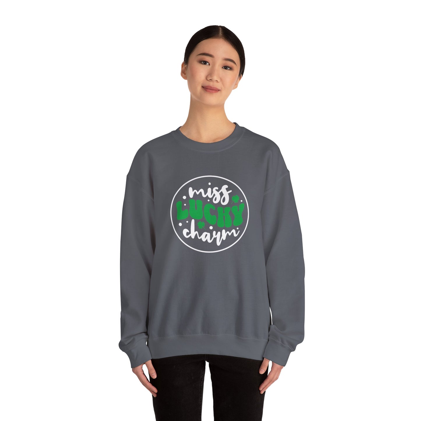 Lucky Crewneck Sweatshirt for St. Patrick's Day