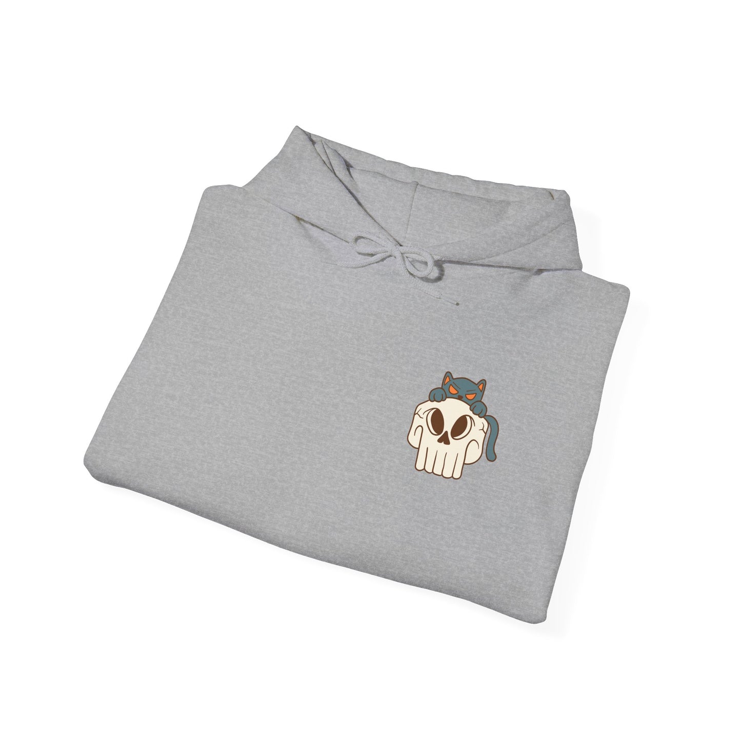 Spooky Season Unisex Hoodie, Halloween Sweatshirt, Cozy Fall Layer, Graphic Pullover, Perfect for Bonfires, Trick or Treat