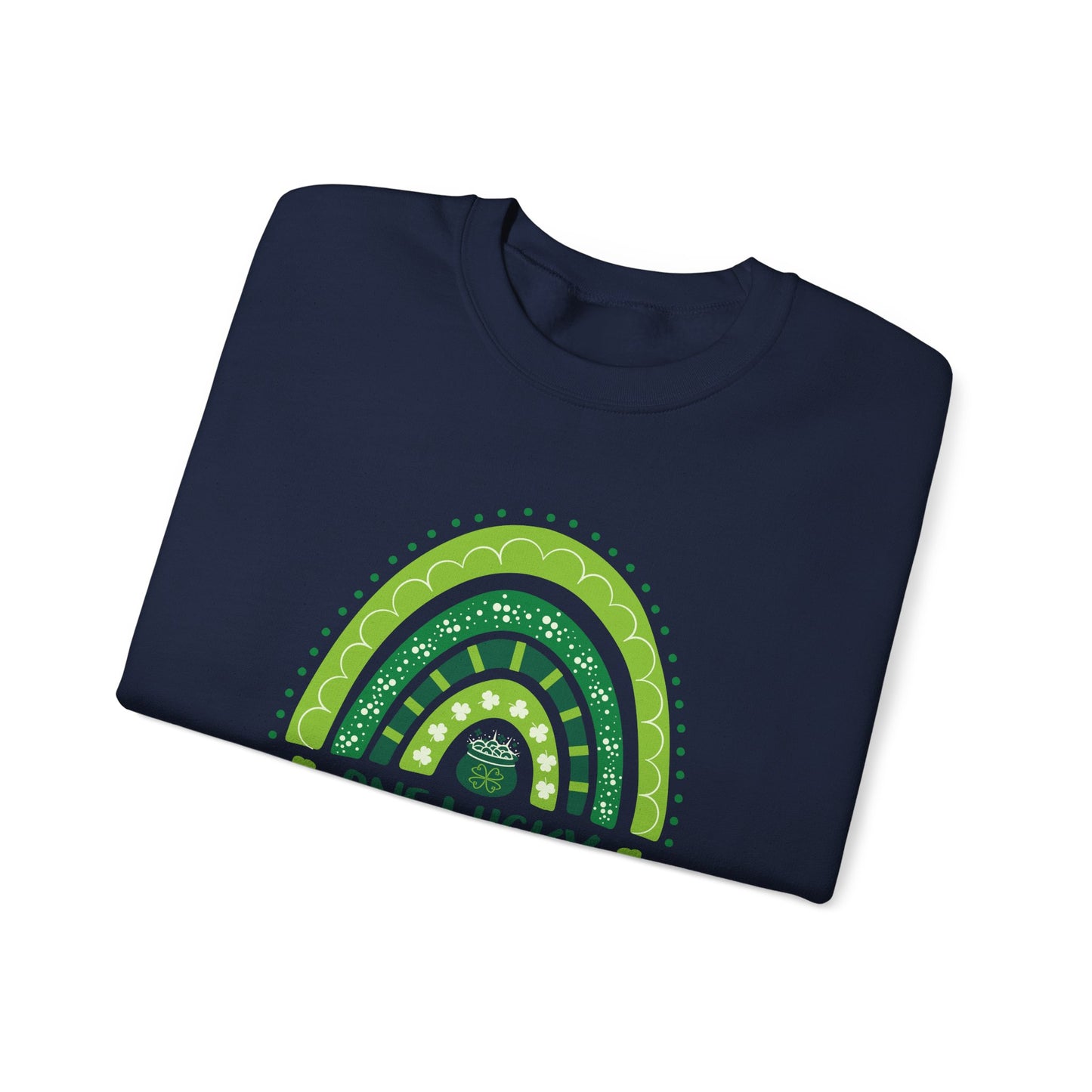 One Lucky Mama Crewneck Sweatshirt - St. Patrick's Day Design