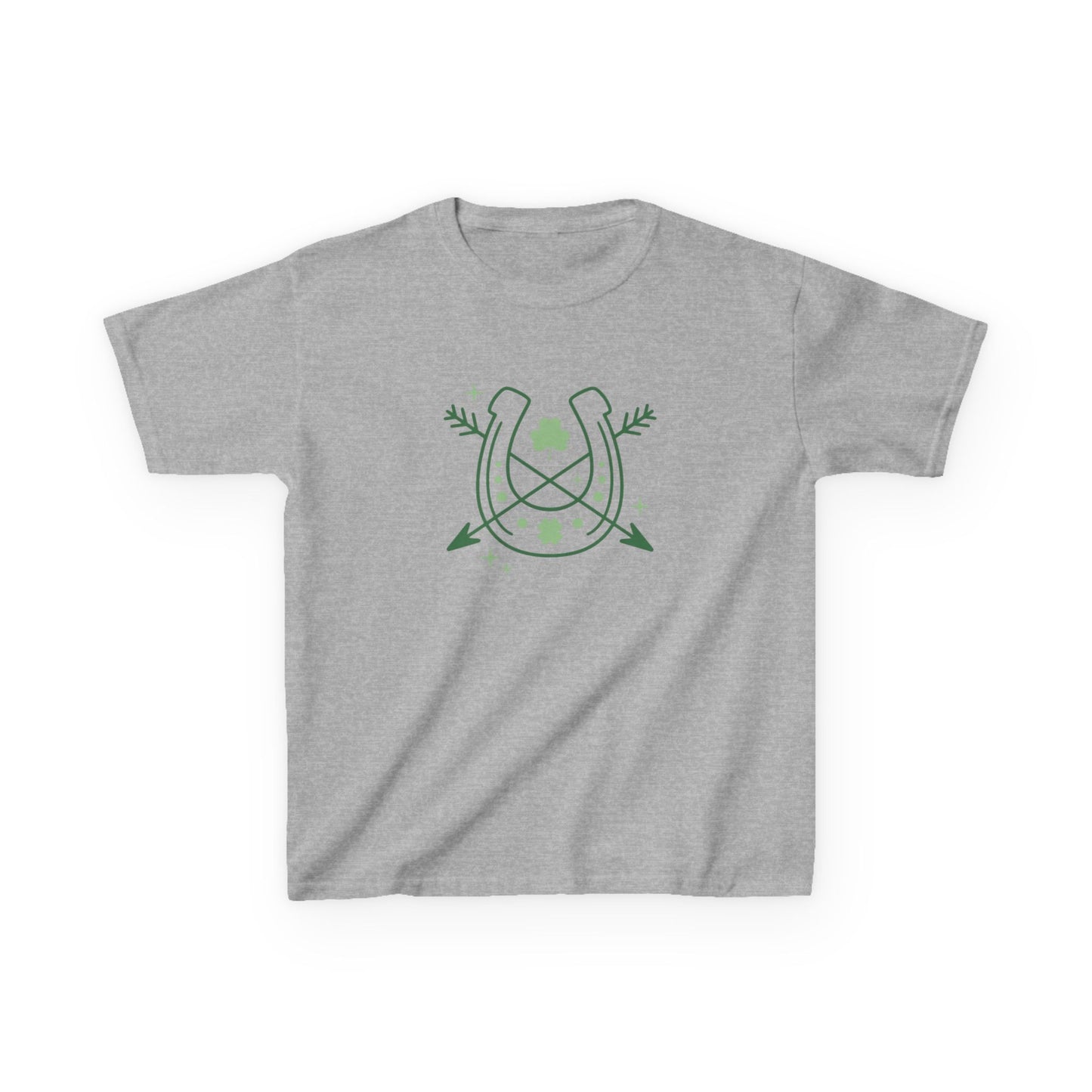 Lucky Horseshoe Kids Tee - St. Patrick's Day T-Shirt