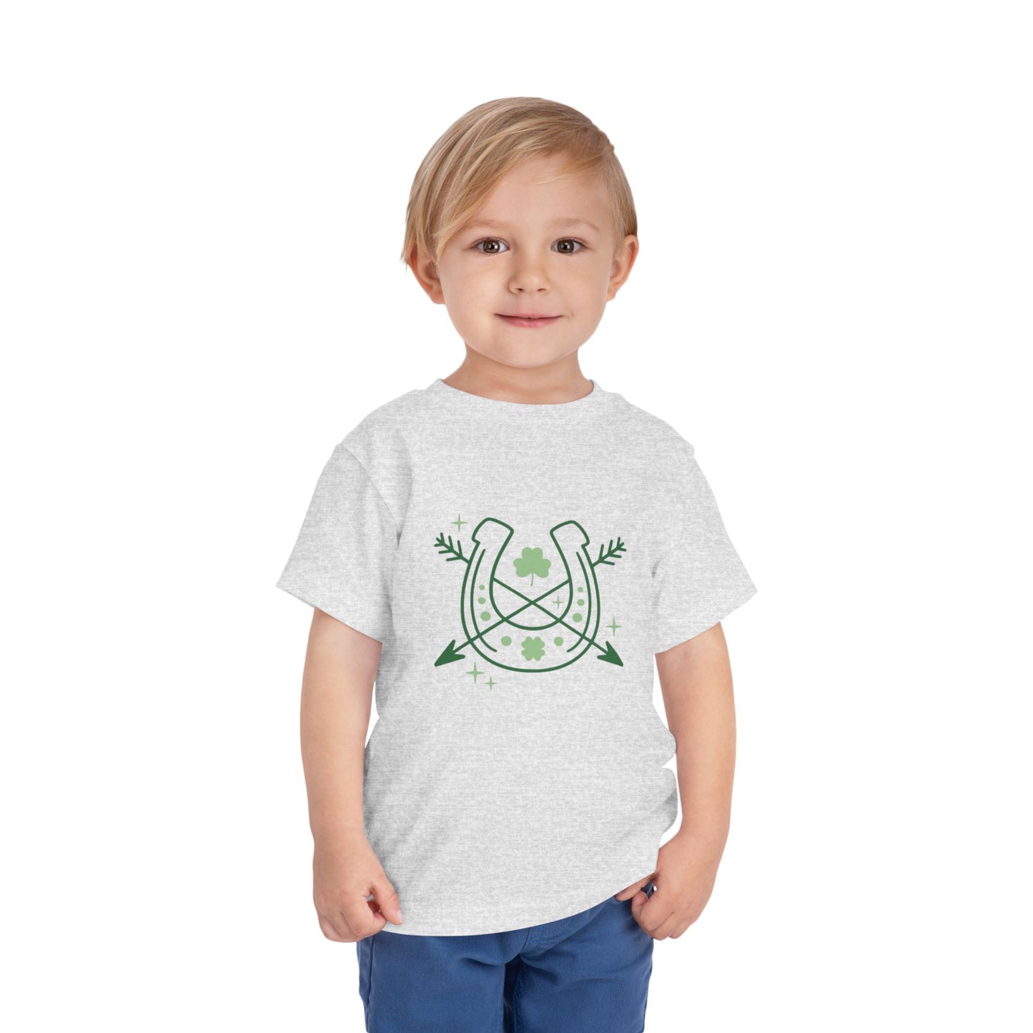 Lucky Horseshoe Toddler Tee - St. Patrick's Day Shirt