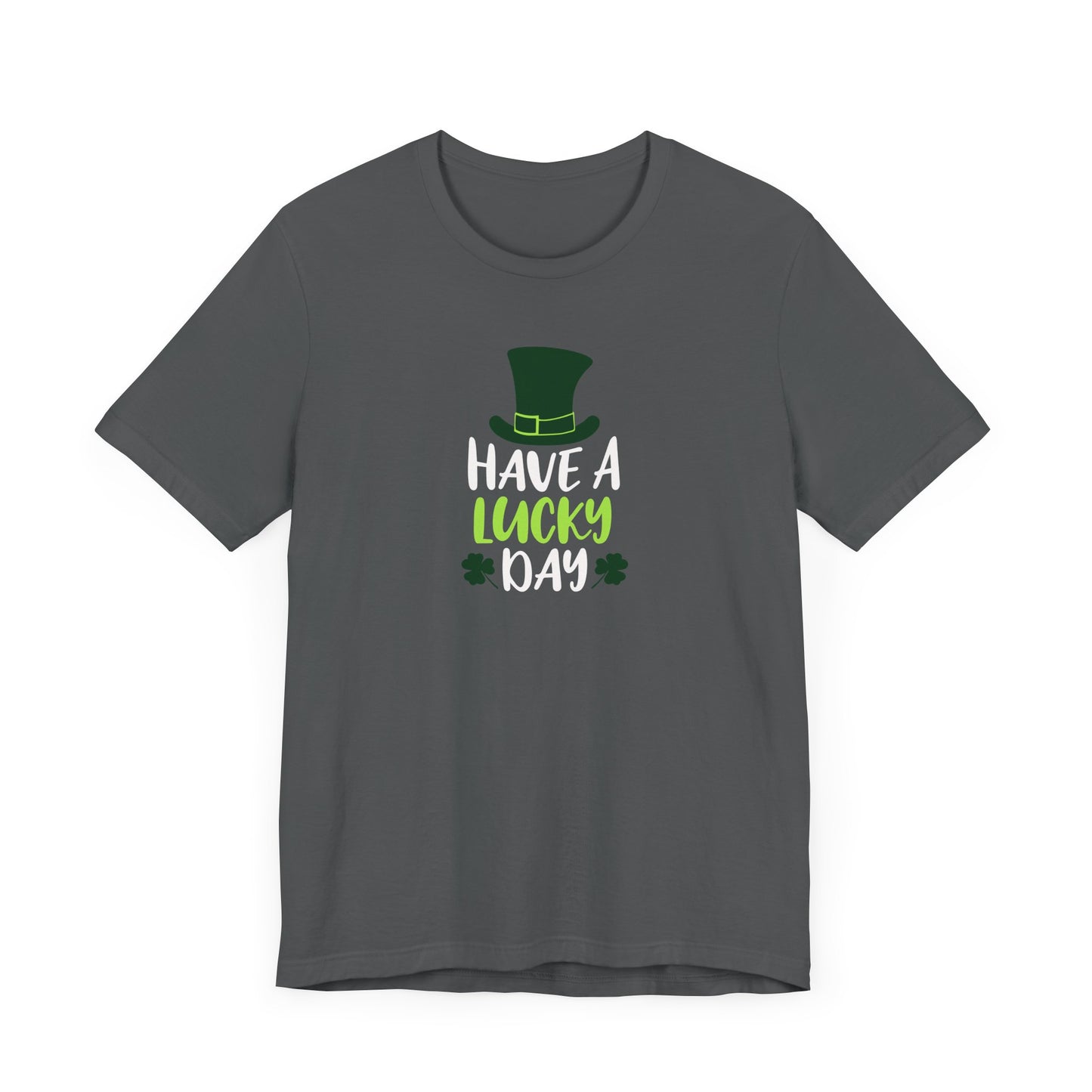 Lucky Clover Unisex Short Sleeve Tee for St. Patrick's Day