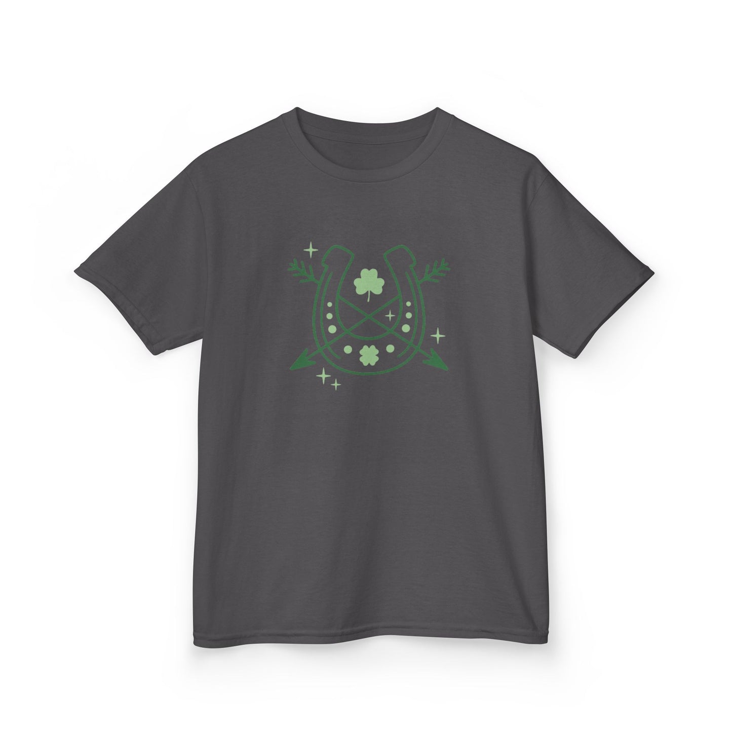 Lucky Horseshoe Kids Tee - St. Patrick's Day T-Shirt