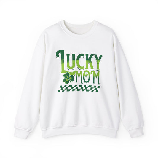 Lucky Mom St. Patrick's Day Crewneck Sweatshirt