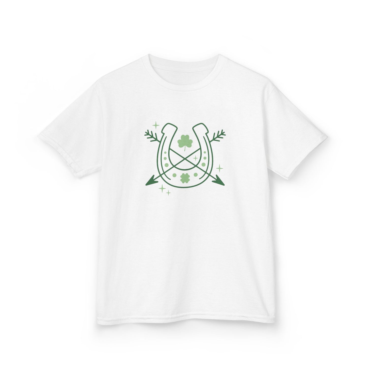 Lucky Horseshoe Kids Tee - St. Patrick's Day T-Shirt