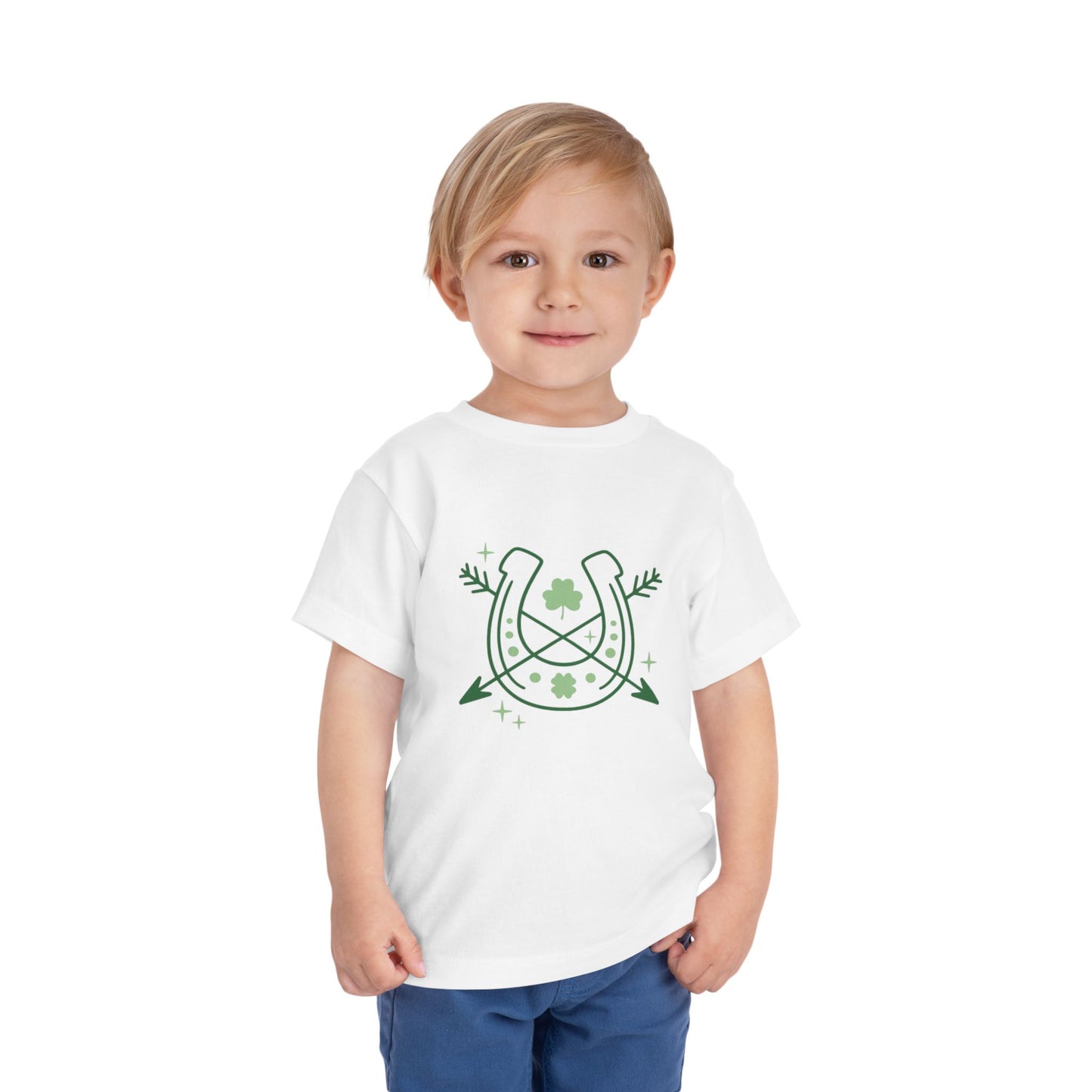 Lucky Horseshoe Toddler Tee - St. Patrick's Day Shirt
