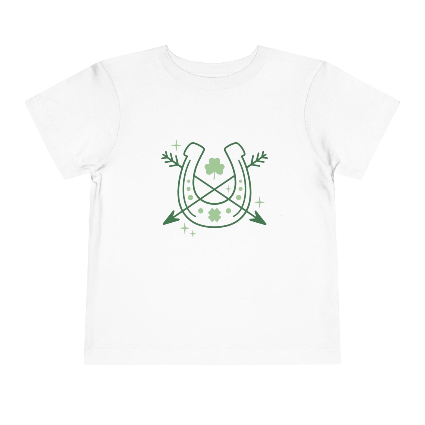Lucky Horseshoe Toddler Tee - St. Patrick's Day Shirt
