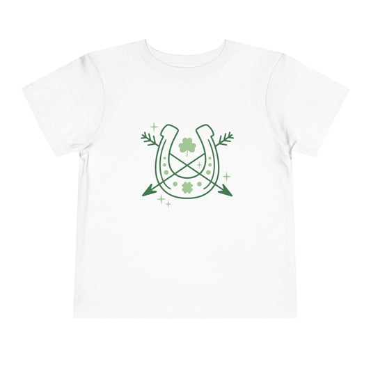 Lucky Horseshoe Toddler Tee - St. Patrick's Day Shirt