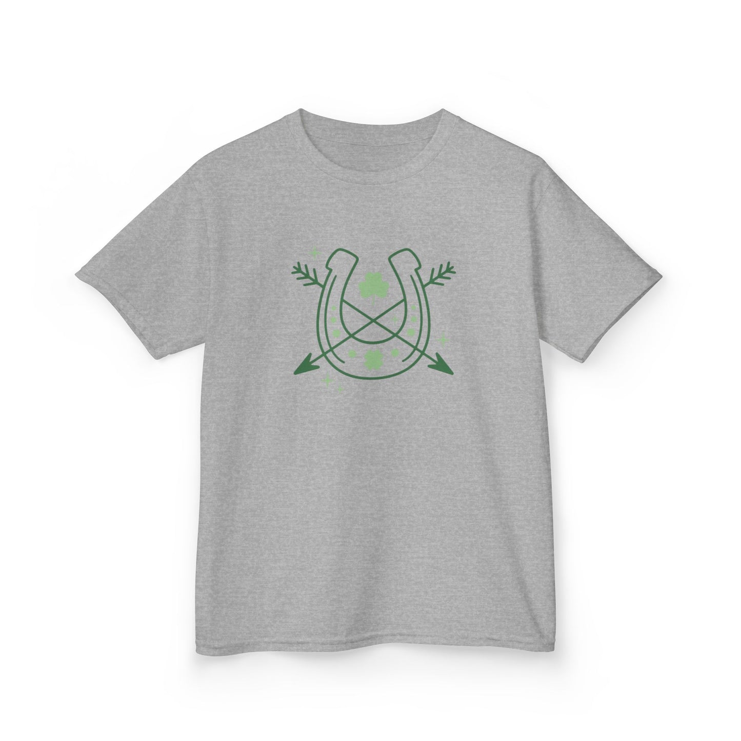 Lucky Horseshoe Kids Tee - St. Patrick's Day T-Shirt