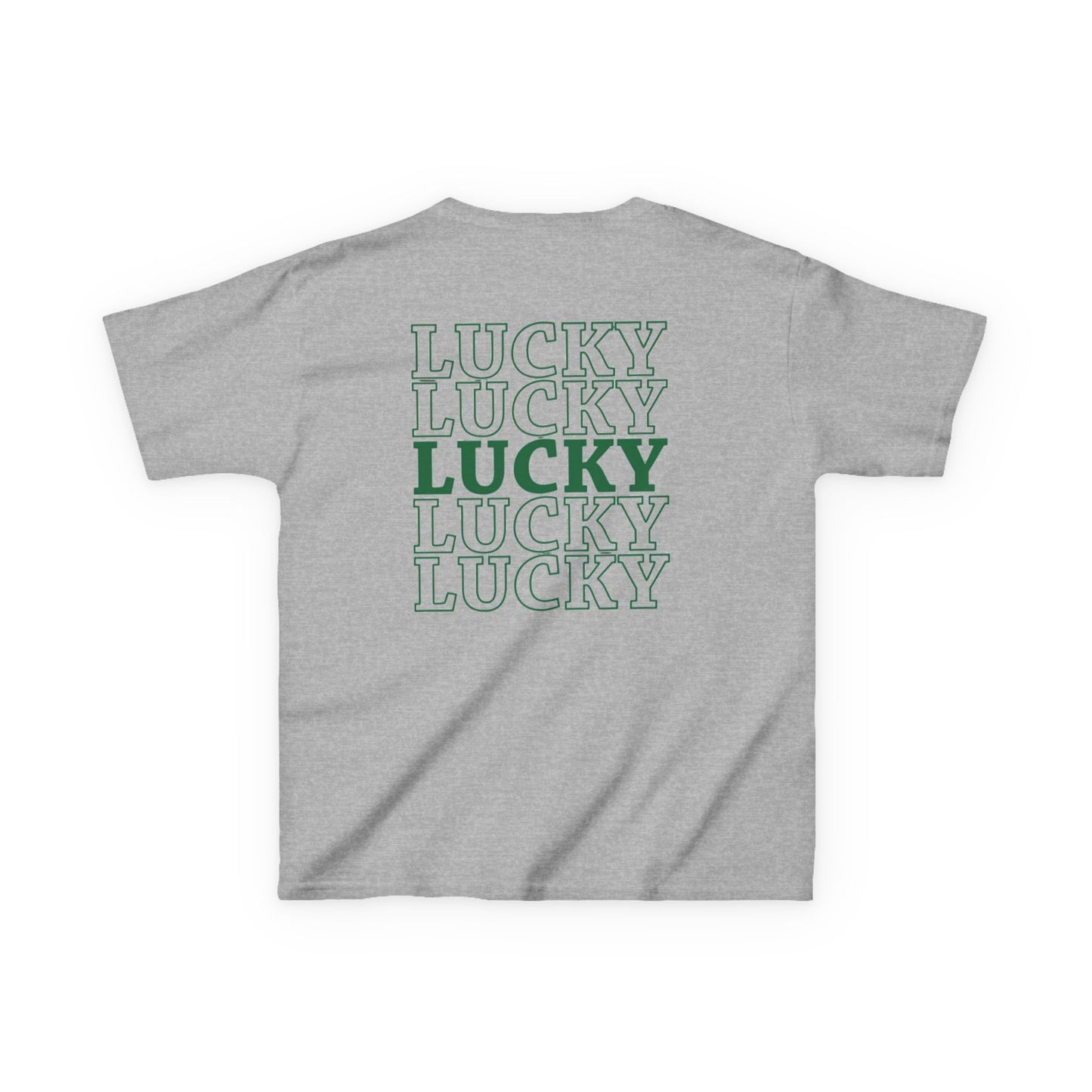St. Patrick's Day Kids Lucky Tee - Comfortable Heavy Cotton Shirt