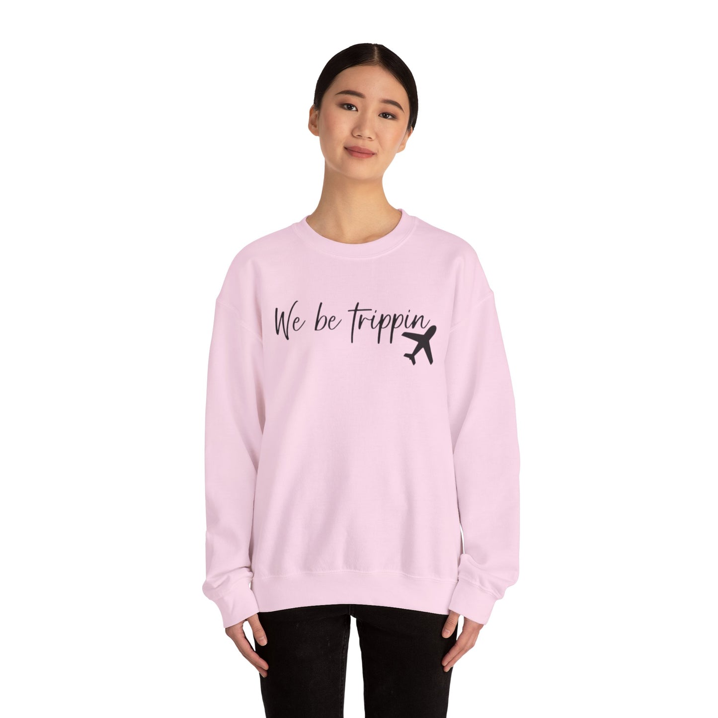 We Be Trippin' Unisex Heavy Blend™ Crewneck Sweatshirt - Travel Vibes Apparel