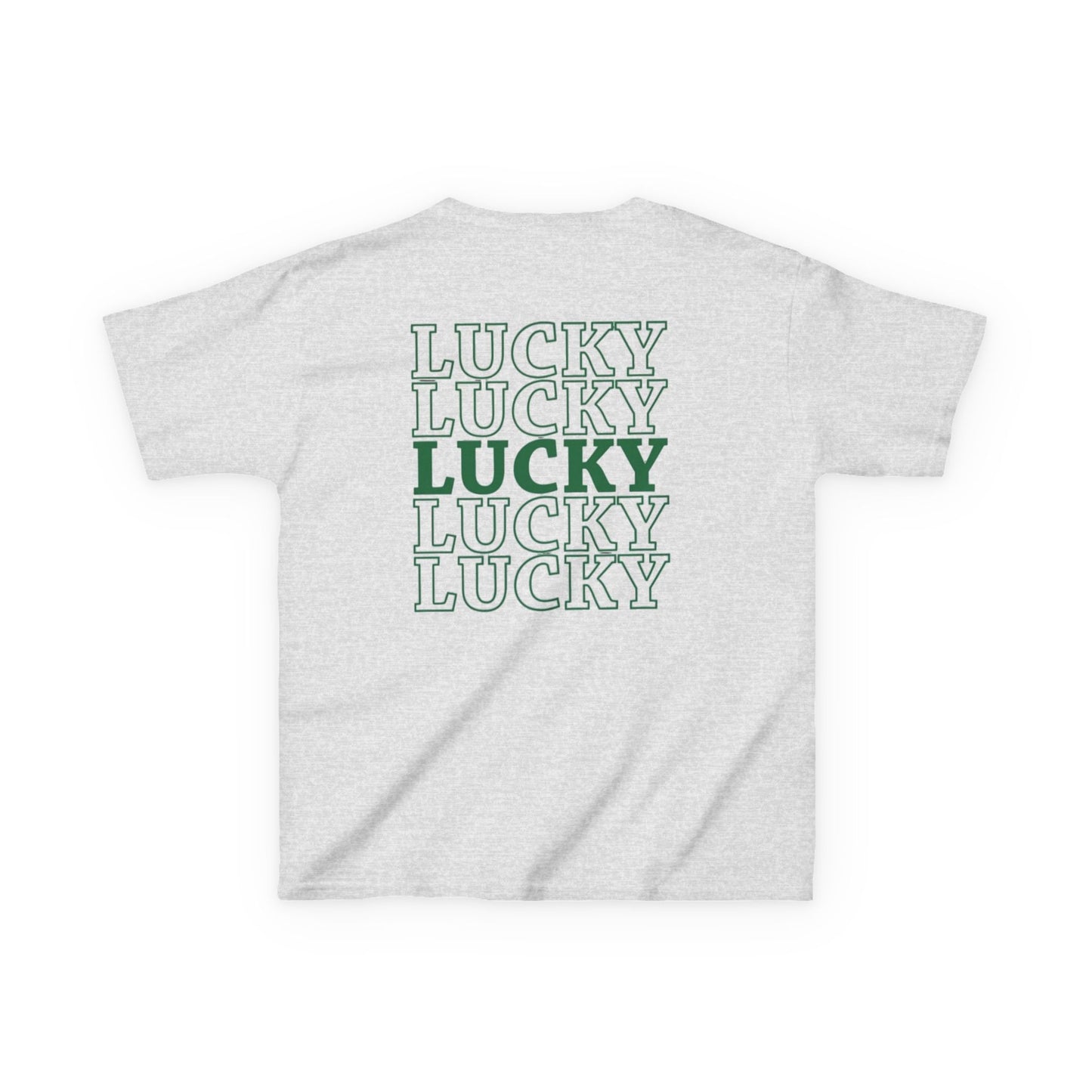 St. Patrick's Day Kids Lucky Tee - Comfortable Heavy Cotton Shirt