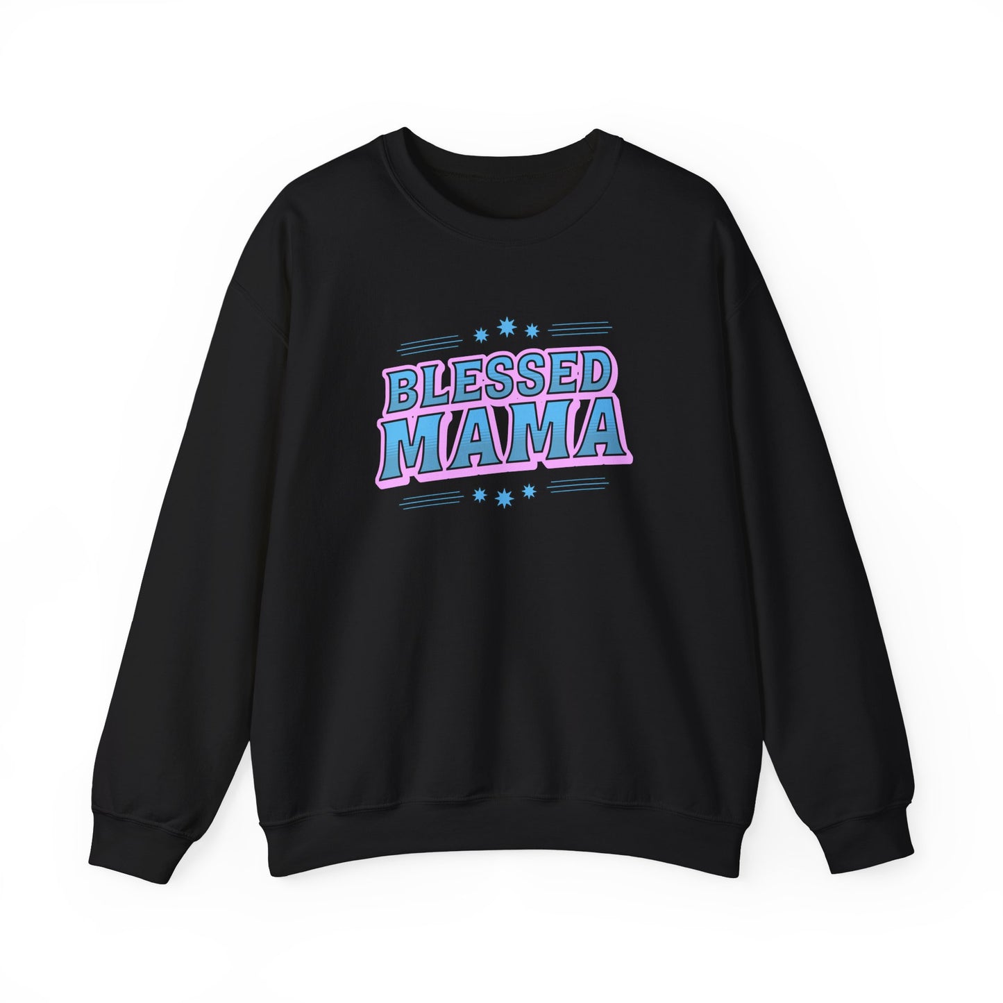 Blessed Mama Unisex Crewneck Sweatshirt - Cozy Gift for Moms