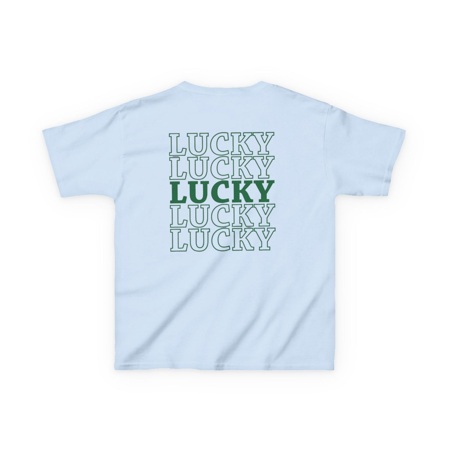 St. Patrick's Day Kids Lucky Tee - Comfortable Heavy Cotton Shirt