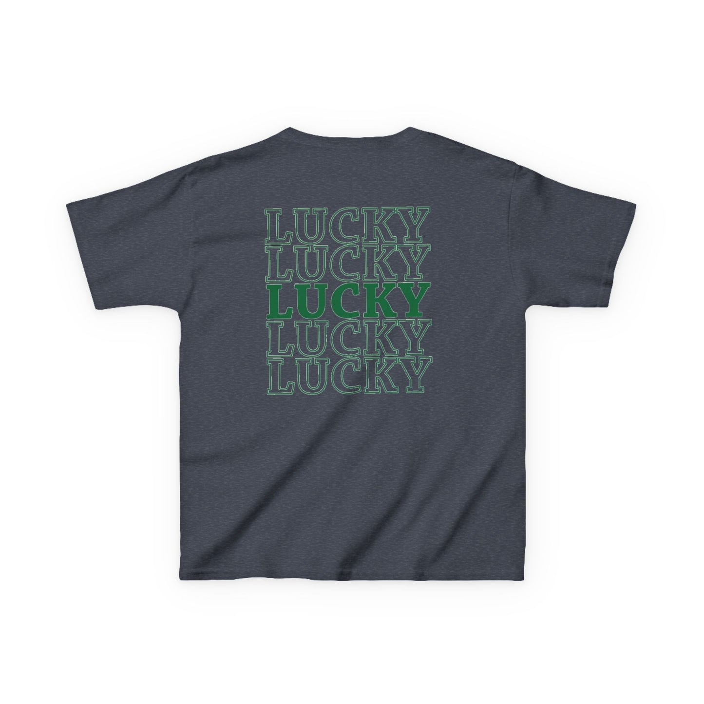 St. Patrick's Day Kids Lucky Tee - Comfortable Heavy Cotton Shirt