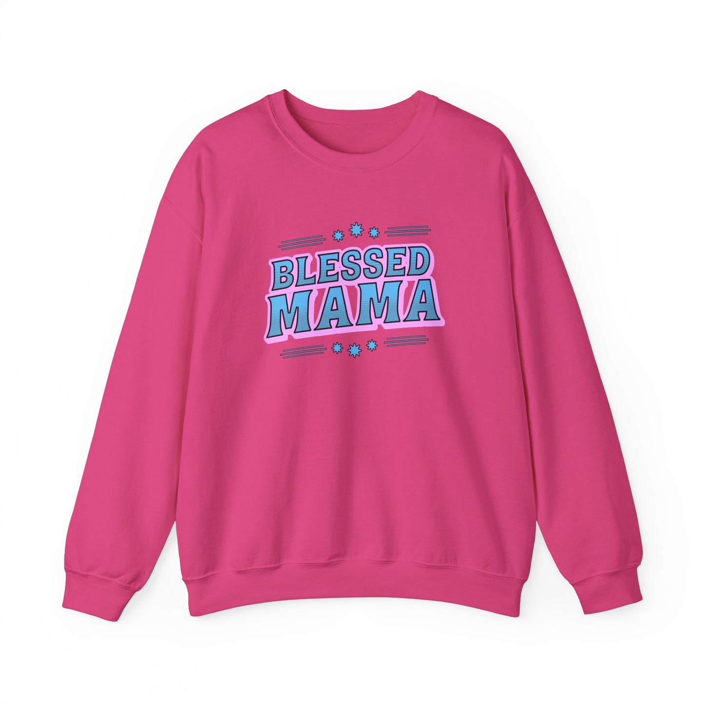 Blessed Mama Unisex Crewneck Sweatshirt - Cozy Gift for Moms