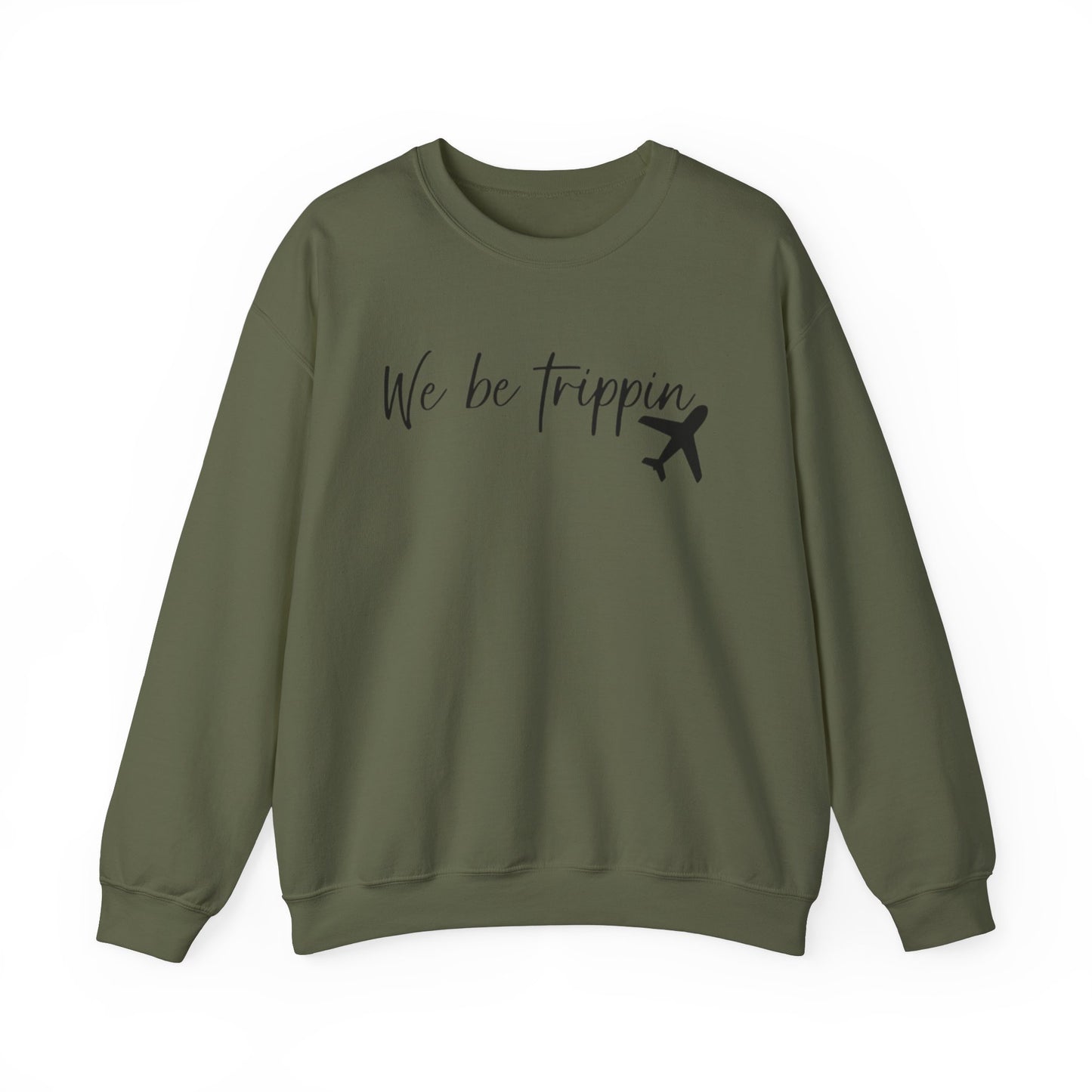 We Be Trippin' Unisex Heavy Blend™ Crewneck Sweatshirt - Travel Vibes Apparel