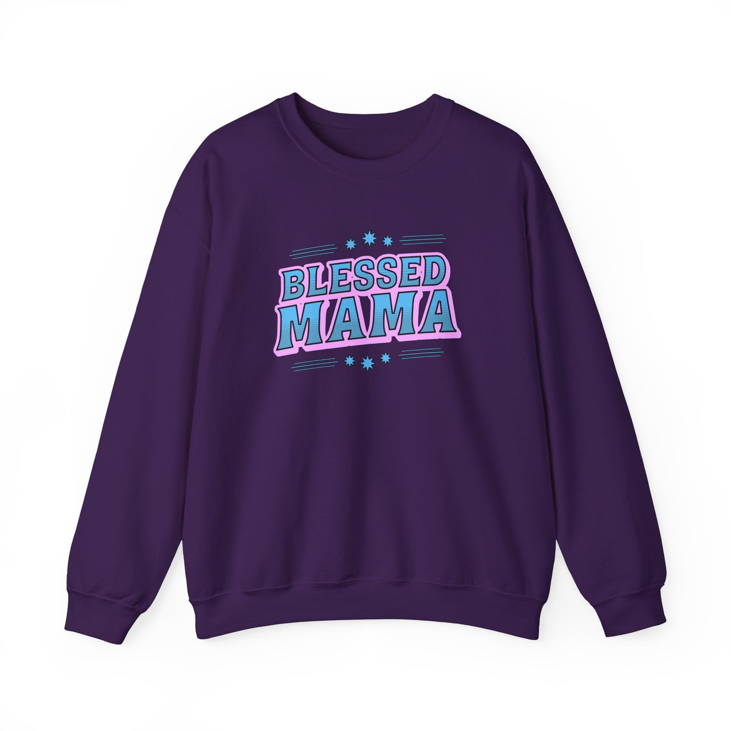 Blessed Mama Unisex Crewneck Sweatshirt - Cozy Gift for Moms
