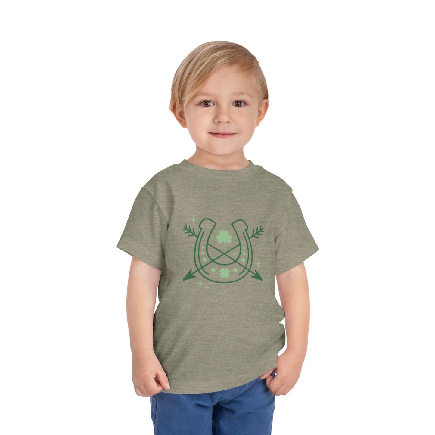 Lucky Horseshoe Toddler Tee - St. Patrick's Day Shirt