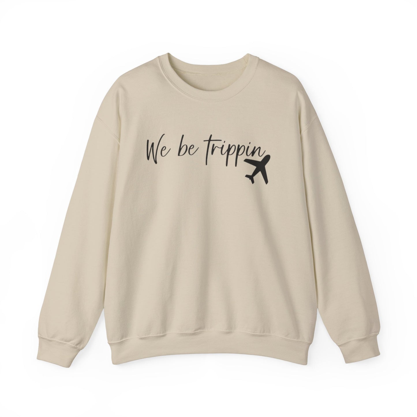 We Be Trippin' Unisex Heavy Blend™ Crewneck Sweatshirt - Travel Vibes Apparel