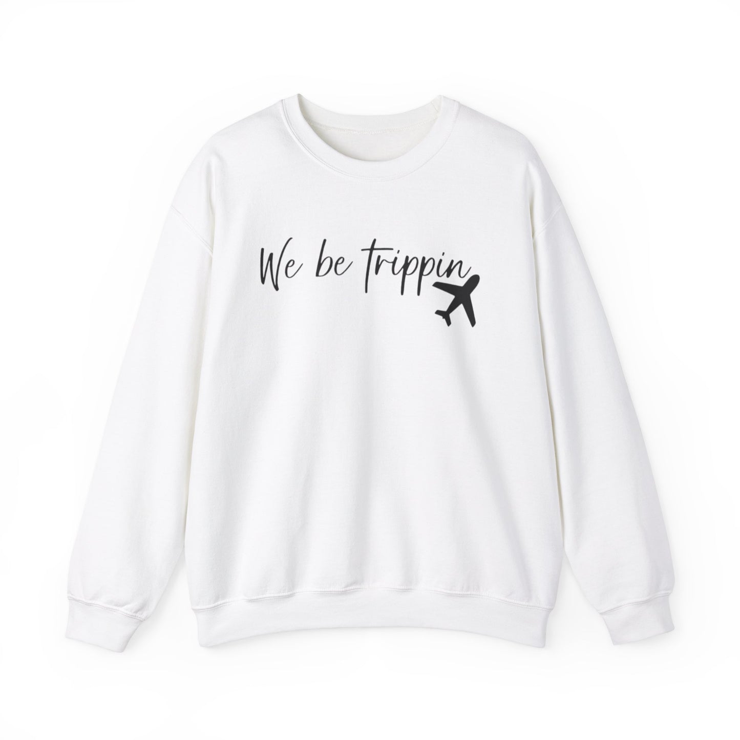 We Be Trippin' Unisex Heavy Blend™ Crewneck Sweatshirt - Travel Vibes Apparel