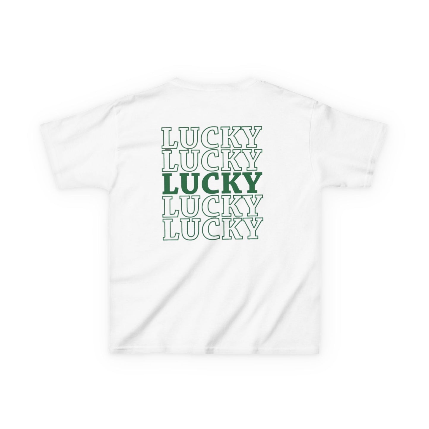 St. Patrick's Day Kids Lucky Tee - Comfortable Heavy Cotton Shirt