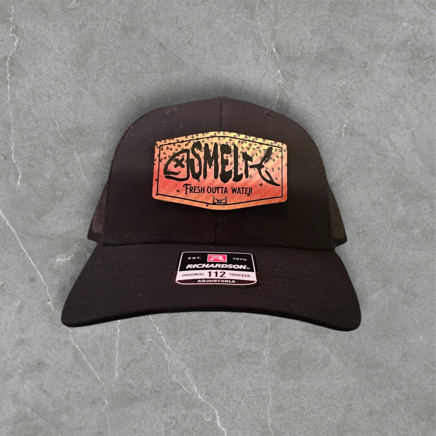 Smelt - "cutthroat" color hat