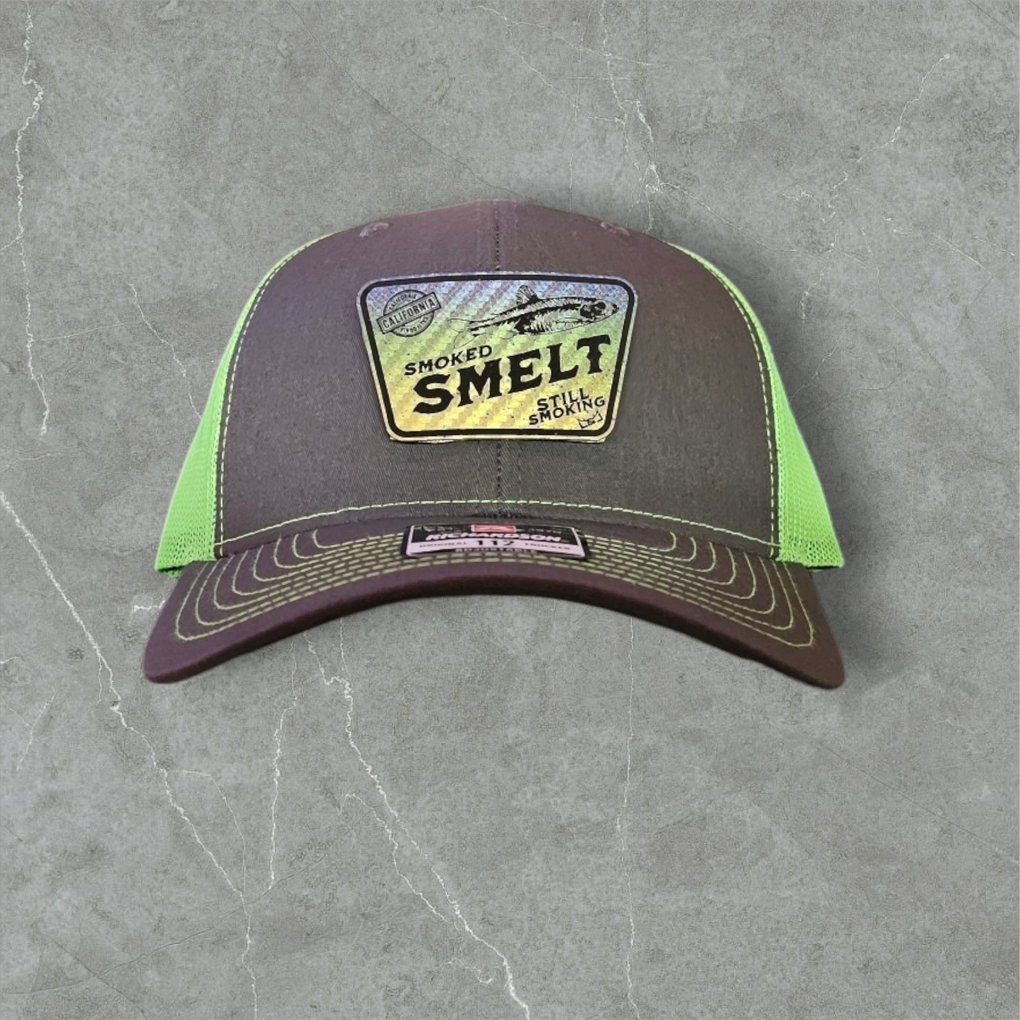 Smoked Smelt -"mahi mahi" hat