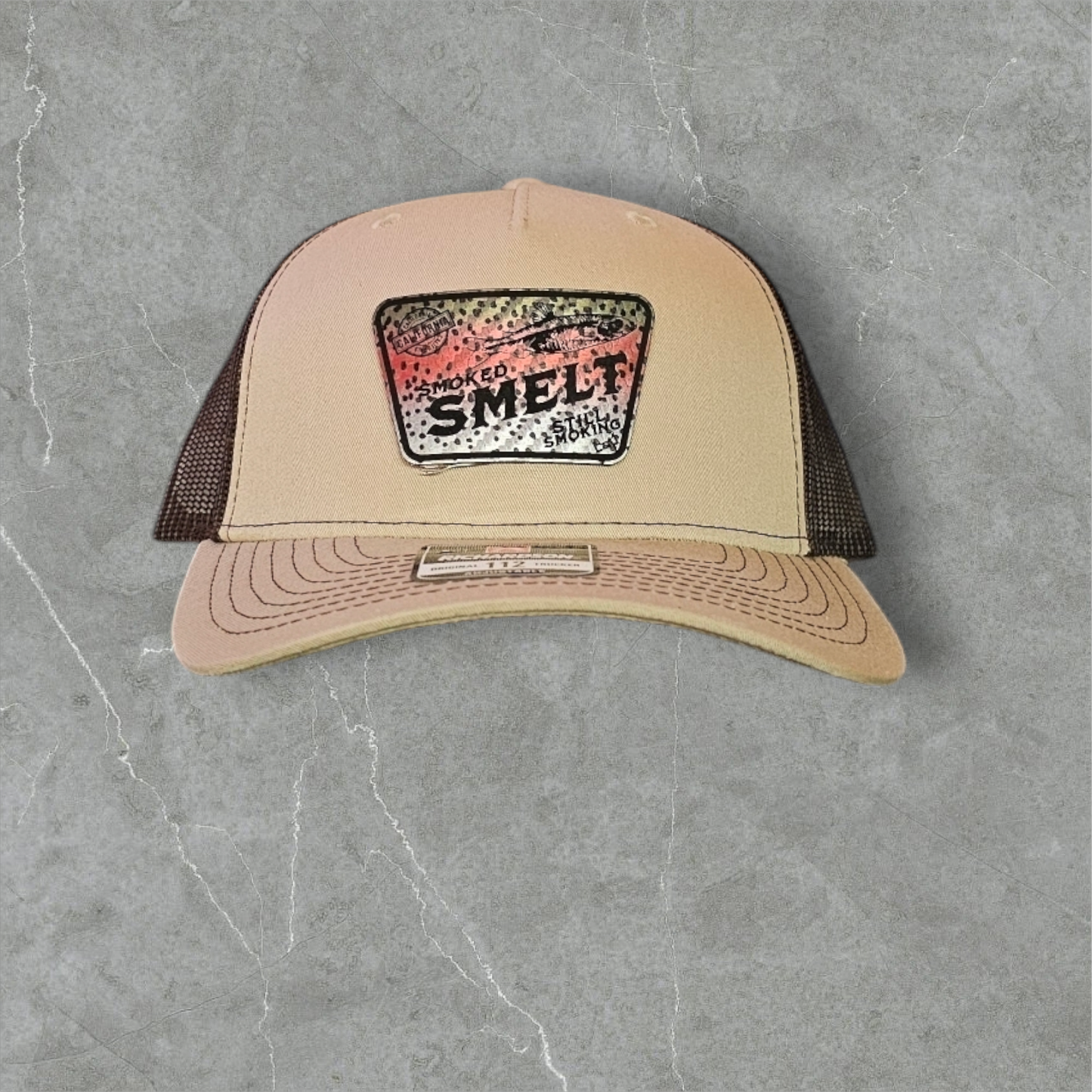 Smoked Smelt -"Rainbow trout" hat