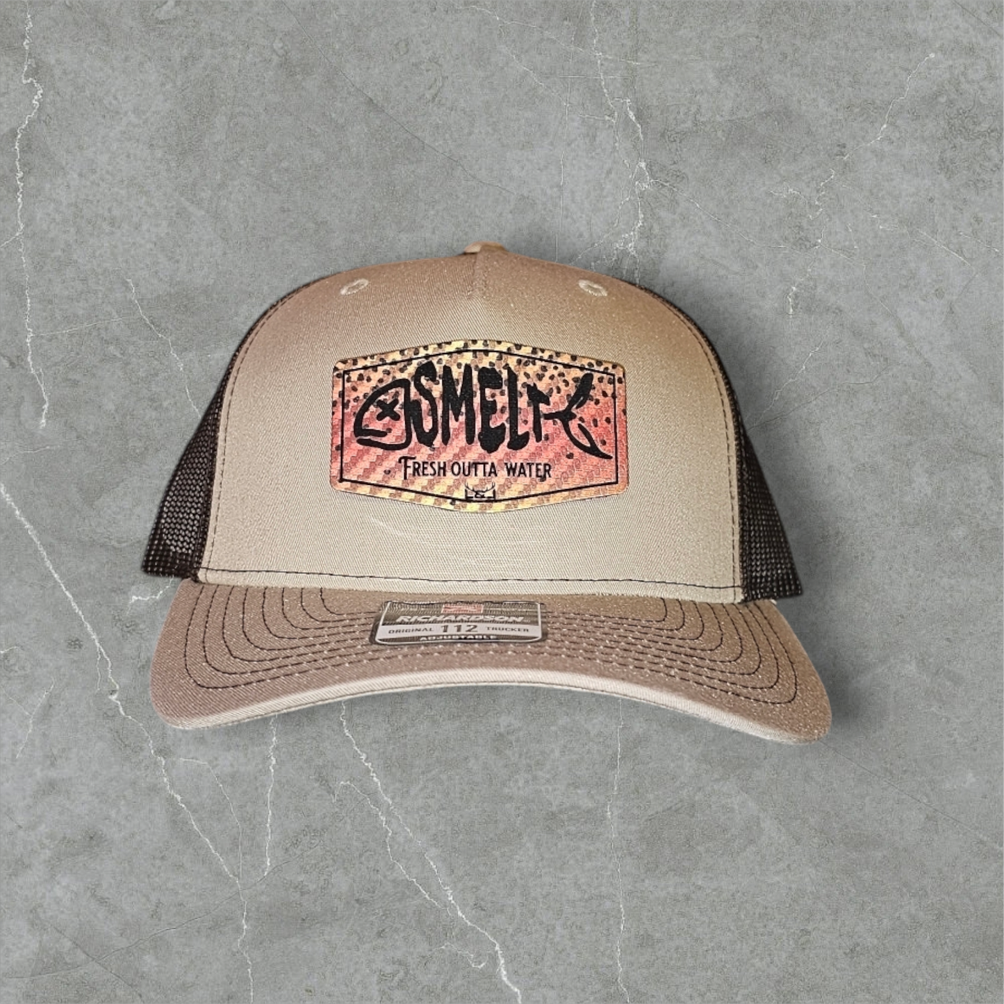 Smelt - "cutthroat" color hat