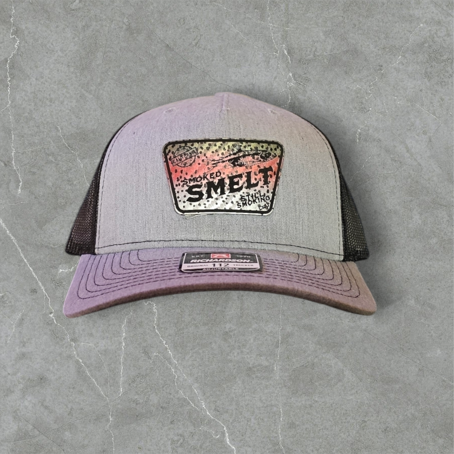 Smoked Smelt -"Rainbow trout" hat