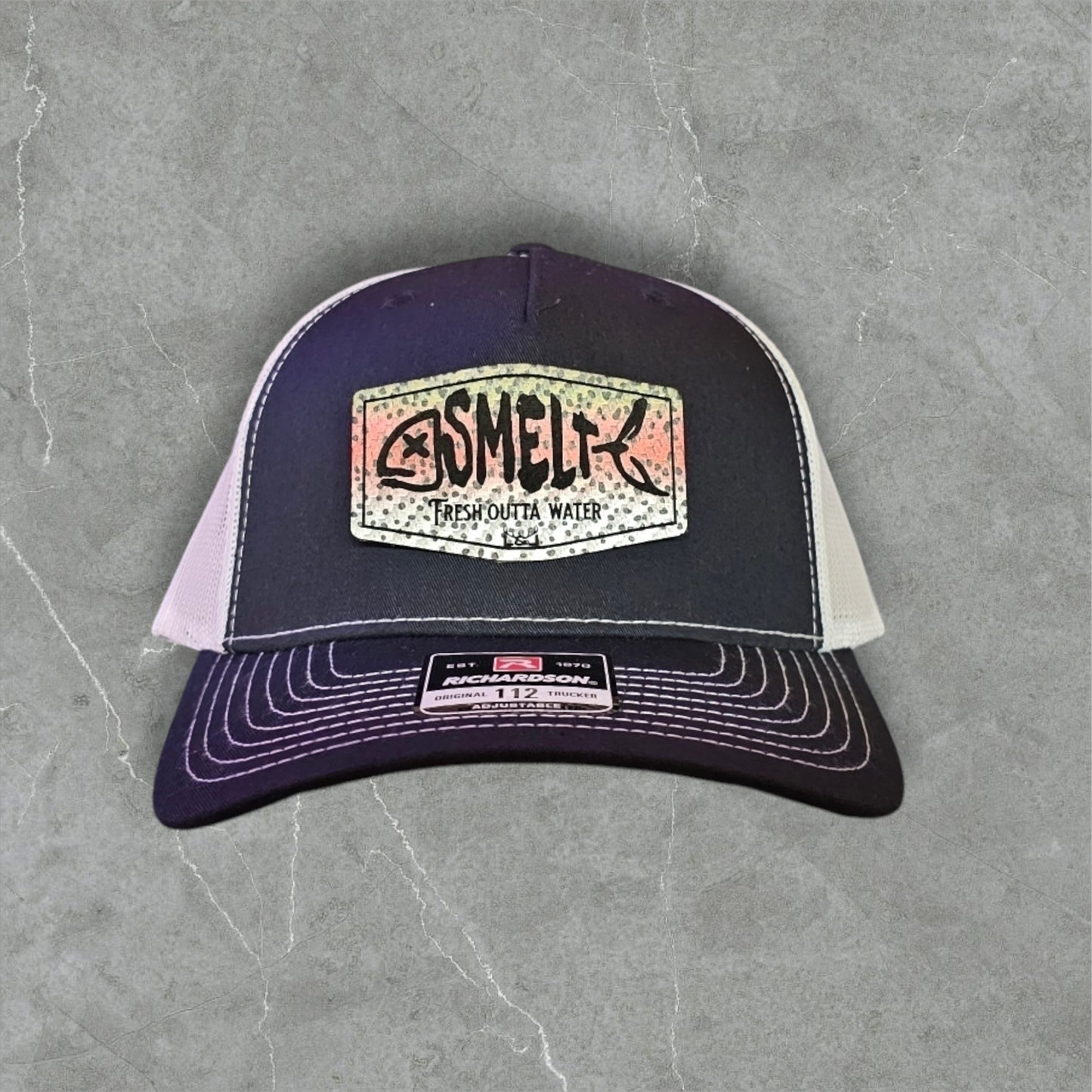 Smelt - "rainbow trout" color hat