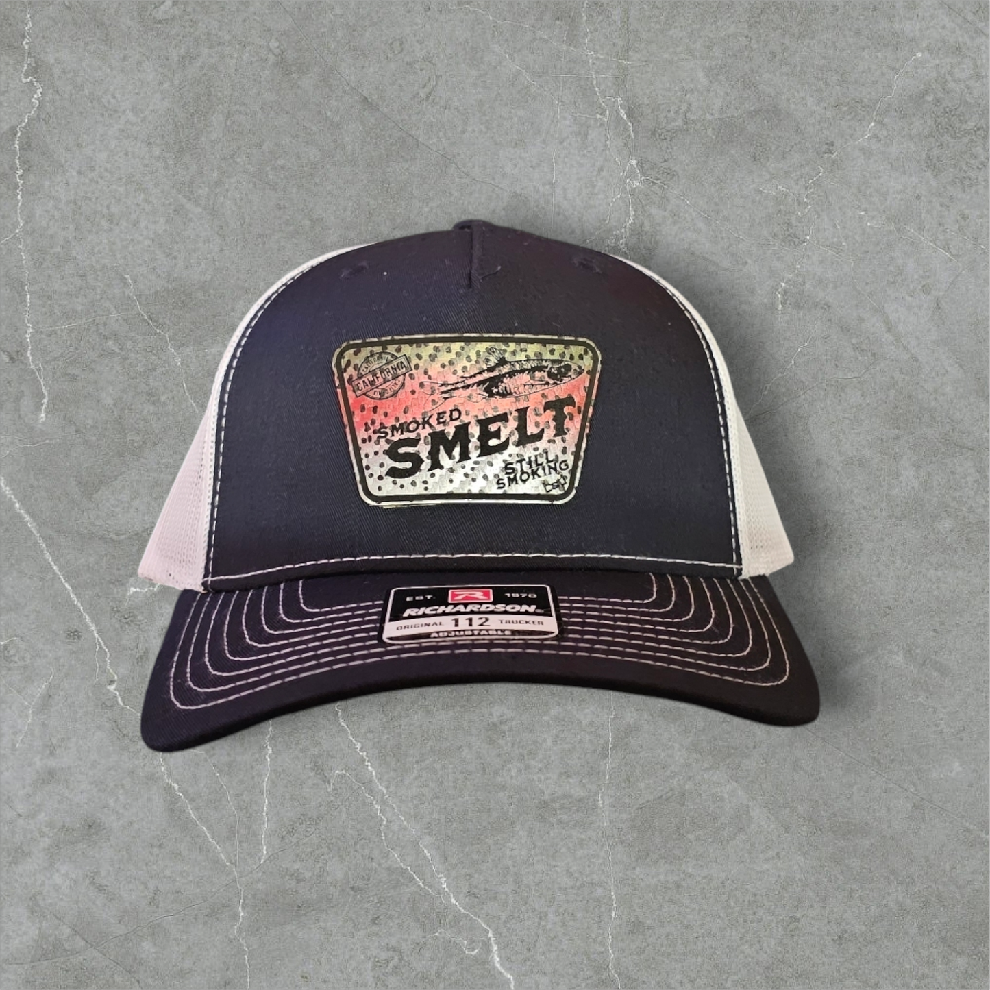 Smoked Smelt -"Rainbow trout" hat